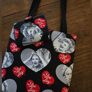 I Love Lucy Set--Tote & Wallet